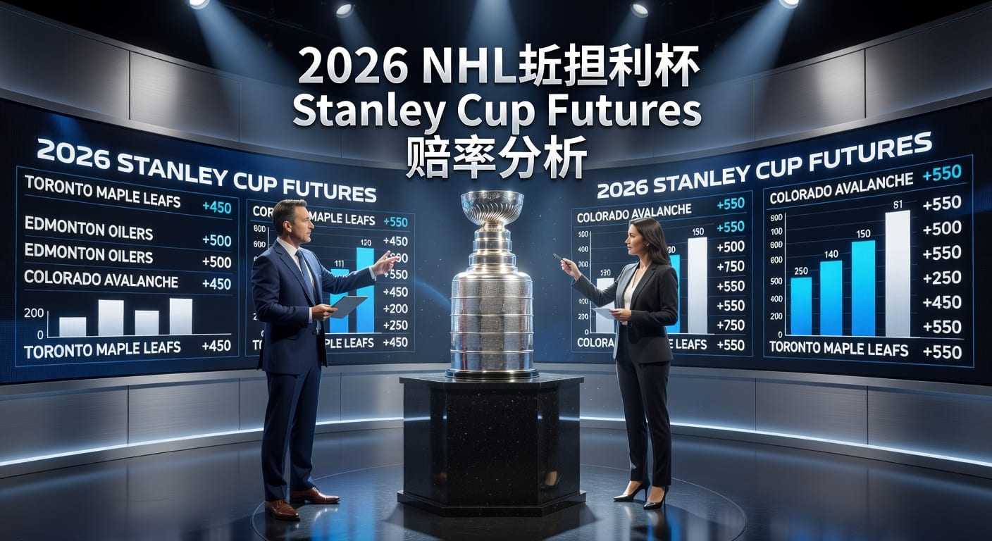 NHL斯坦利杯 Stanley Cup Futures 2026最新赔率
