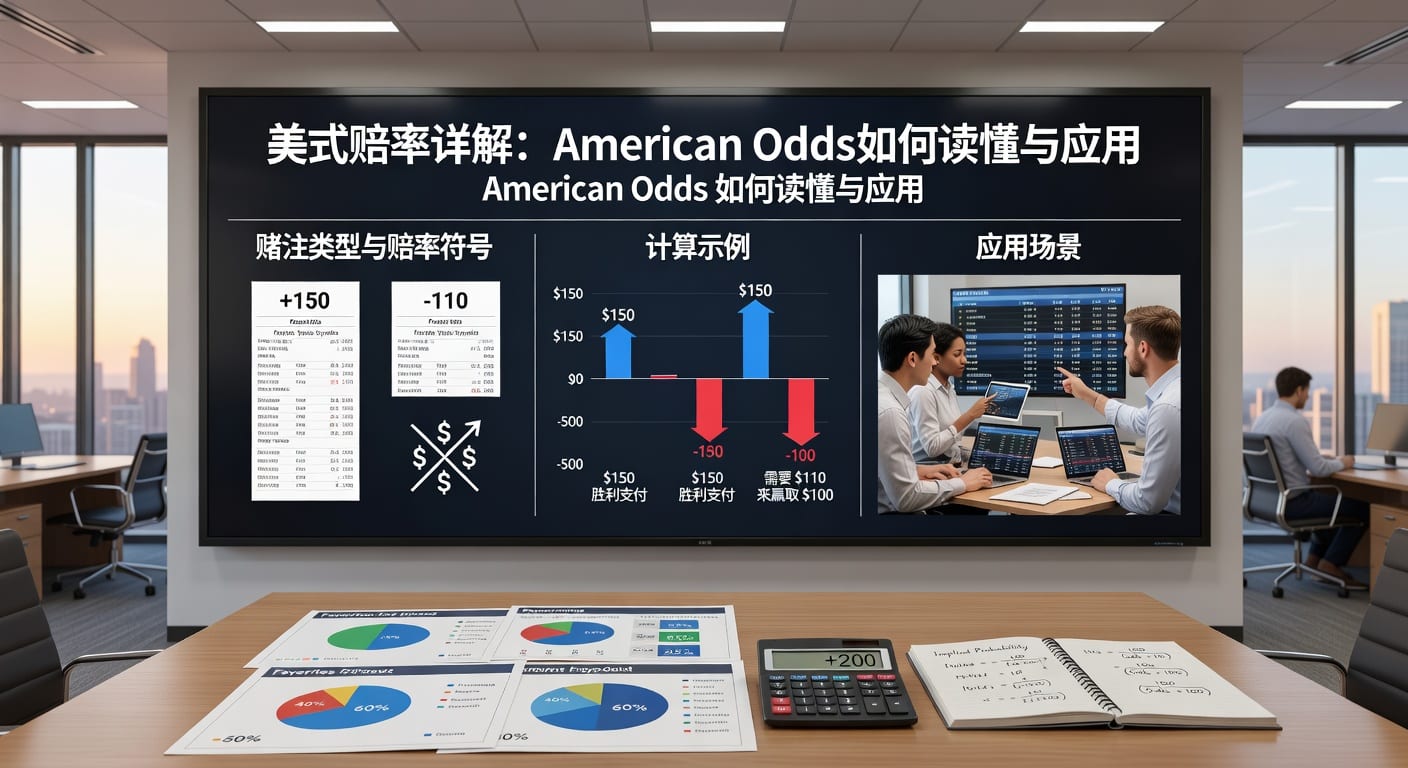 美式赔率 American Odds：阅读计算避坑指南