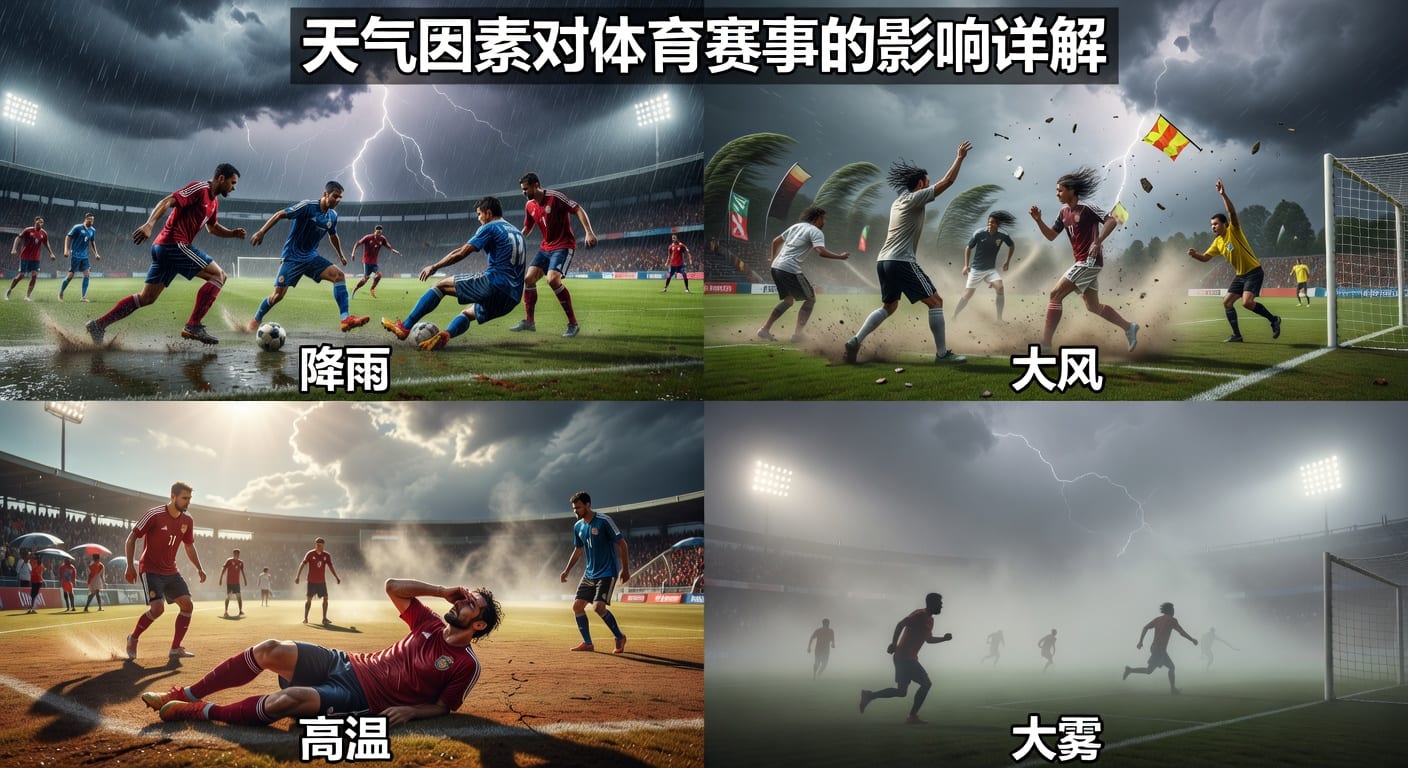 天气因素对体育赛事博彩的影响及投注策略