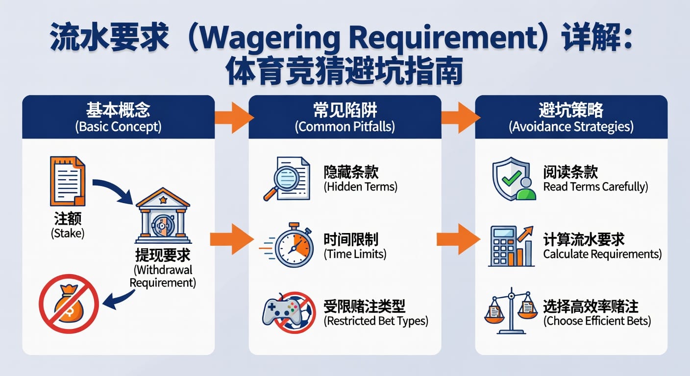 流水要求 sports wagering requirement 2026最新详解