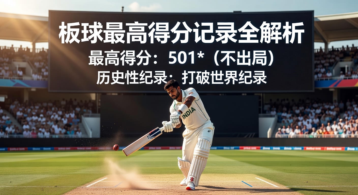 板球最高得分：历史Top10及2026突破