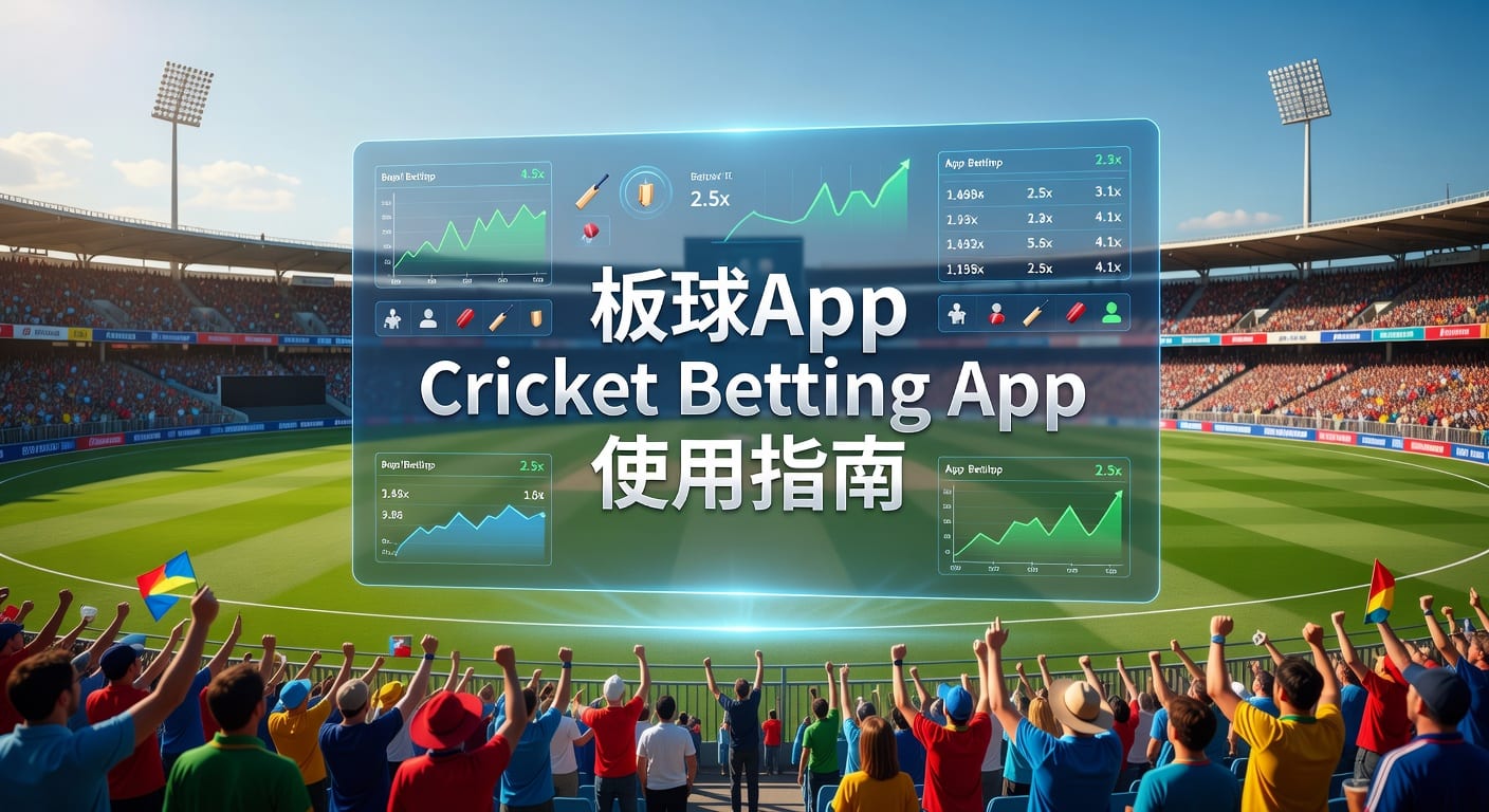 板球App Cricket Betting App：2026年最佳投注指南