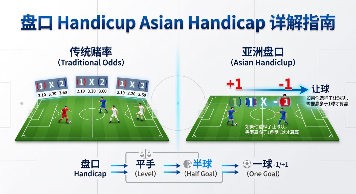 亚洲盘 Asian Handicap 2026最新玩法
