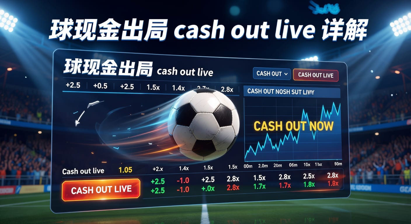 滚球现金出局 Cash Out Live：实况投注策略与实时出局技巧分享