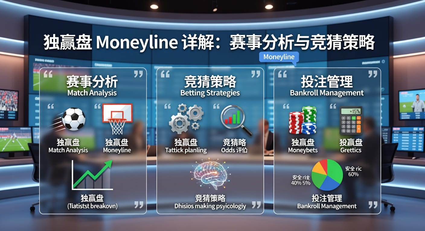 独赢盘 moneyline：投注技巧、赔率解读与实战思路