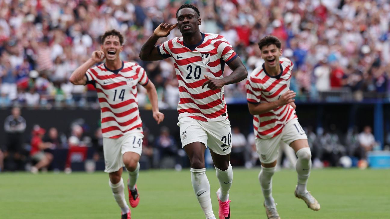 美国男足 3-2 击败塞内加尔，普利西奇破荒助力世界杯备战